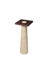 Load image into Gallery viewer, Grova Pedestal Travertine