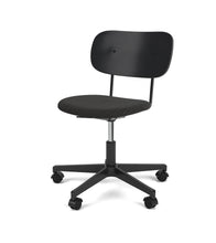 Load image into Gallery viewer, Co Task Chair, Seat Upholstered w. black base