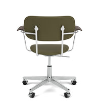 Load image into Gallery viewer, Co Task Chair, Fully Upholstered w. Armrest & Aluminium base