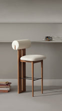 Load image into Gallery viewer, Hippo Bar chair - Bouclé Upholstery