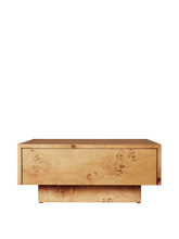 Load image into Gallery viewer, Burl Storage Coffee Table