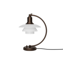 Load image into Gallery viewer, PH 2/2 Luna Aged Brass Opal Table Lamp