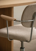 Load image into Gallery viewer, Co Task Chair, Fully Upholstered w. Armrest & Aluminium base