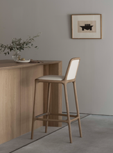 Load image into Gallery viewer, NF-BS02 High Back Bar Stool by Norman Foster