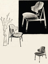 Load image into Gallery viewer, Penguin Dining Chair - Upholstered seat