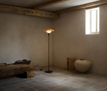 Load image into Gallery viewer, PH 3½-2½ Floor Lamp – Centenary Edition | Amber & Opal White