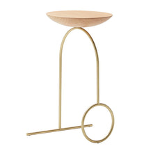 Load image into Gallery viewer, Giro Sculpture Coffee Table - Brass & Matt oak