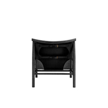 Load image into Gallery viewer, Samurai Lounge Chair in Sørensen Leather, Black