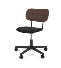 Load image into Gallery viewer, Co Task Chair, Seat Upholstered w. black base
