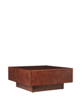 Load image into Gallery viewer, Burl Storage Coffee Table
