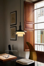 Load image into Gallery viewer, PH 3/3 Aged Brass Opal Pendant
