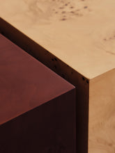 Load image into Gallery viewer, Burl Storage Coffee Table
