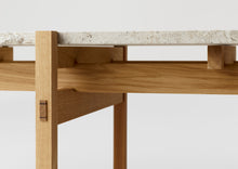 Load image into Gallery viewer, N-CT01 Sofa Table - Pure Oak &amp; Marble
