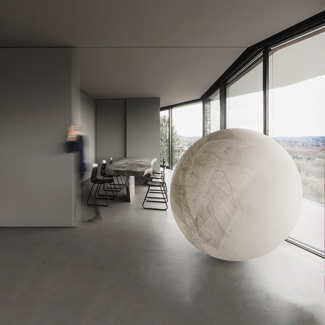 The Moon Floor lamp by Davide Groppi