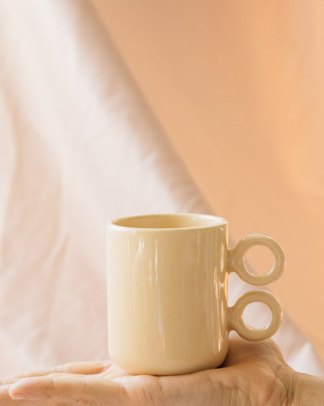 Scissors Mug - Butter Yellow